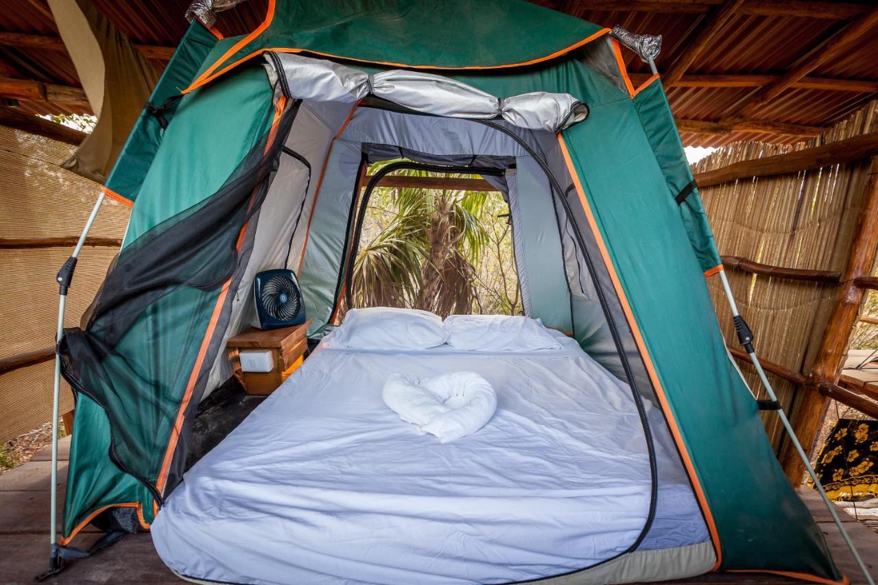 Skycamp Camping Holbox Екстер'єр фото