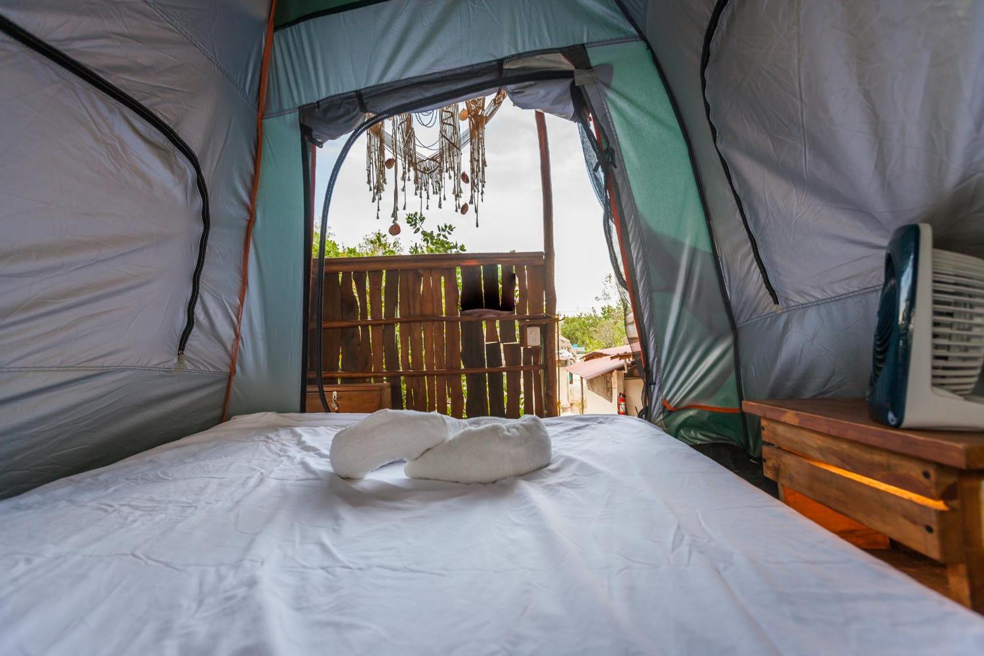 Skycamp Camping Holbox Екстер'єр фото